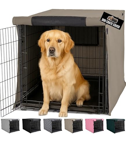 Amazon.com: Explore Land 42 inches Dog Crate Cover Heavy Duty
